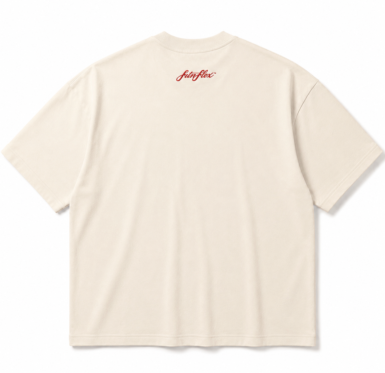 Cream & Marroon Tee